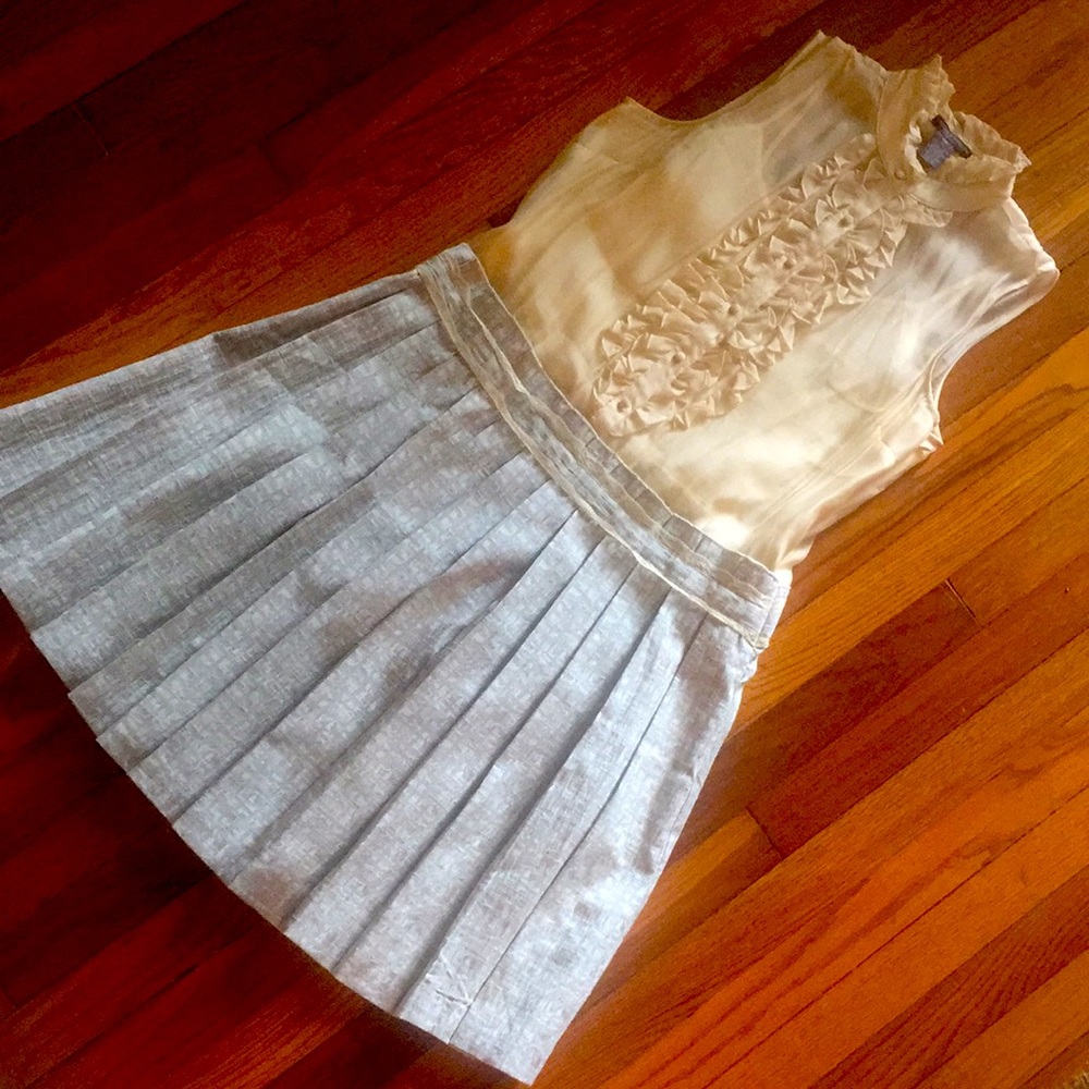 Pleated.